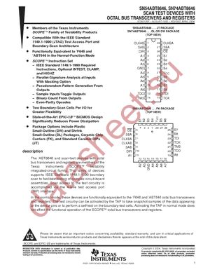 SN74ABT8646DW datasheet  